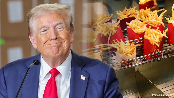 Trump teases he will ‘do everything’ while working behind McDonald’s counter in crucial swing&nbsp;state