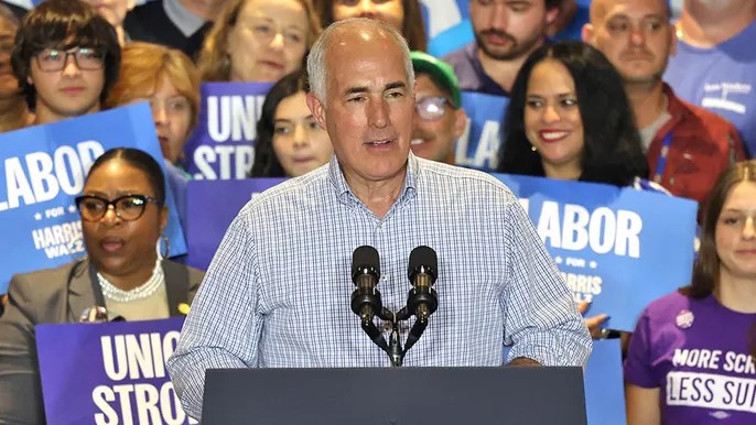 Blue Wall’ Democrat aligns with Trump in new pitch to voters before&nbsp;election