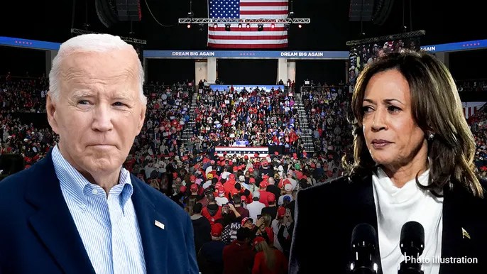 Biden calls Trump supporters ‘garbage’ during Harris campaign event as VP promises unity at Ellipse&nbsp;rally