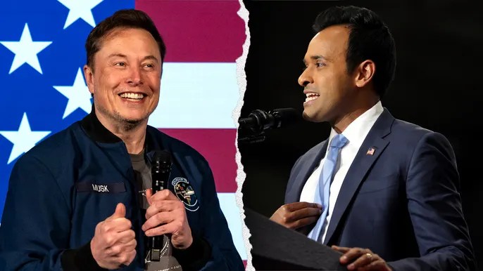 Elon Musk, Vivek Ramaswamy to lead Trump’s Department of Government&nbsp;Efficiency