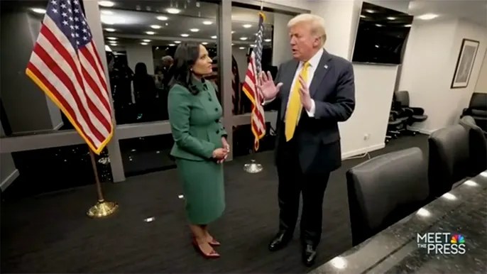 Trump supporters scold NBC’s Kristen Welker for ‘blatant deceptions’ during ‘Meet the Press’&nbsp;sit-down