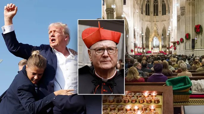 Trump’s faith journey mirrors America turning to God in challenging times, Cardinal Dolan&nbsp;says