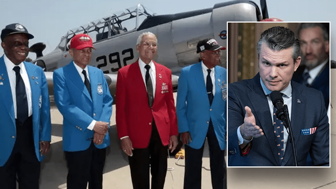 Hegseth, Britt accuse Air Force of ‘malicious’ pause as it reinstates training on Tuskegee&nbsp;Airmen