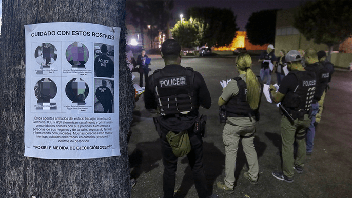 Anti-ICE activists disrupt LA operations, post photos, names and phone numbers of&nbsp;agents