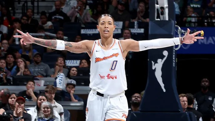 WNBA champ’s defiant message after suggesting US puts focus on ‘profit and money over&nbsp;people’