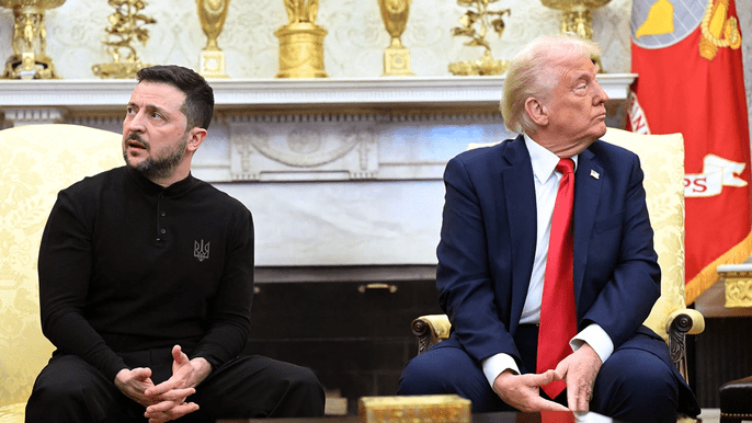 Trump says Zelenskyy wants to back out of mineral deal, addresses 3rd term during&nbsp;gaggle