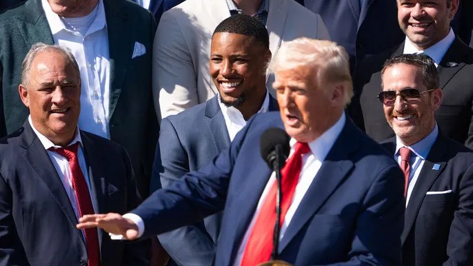 Giants official tells Trump to ‘stop yapping’ after president’s Saquon Barkley&nbsp;claim