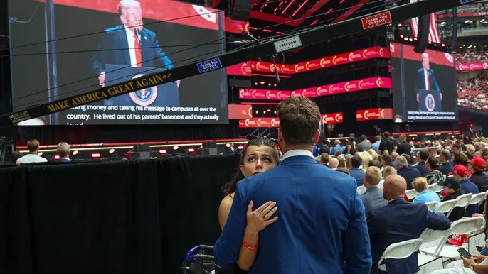 Charlie Kirk’s memorial service taking place at State Farm Stadium in Glendale,&nbsp;Arizona