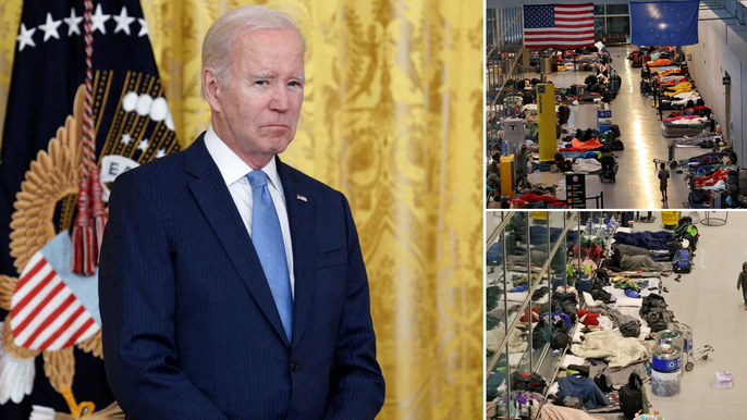 Bombshell report alleges Biden team forced airports to house migrants, risking safety