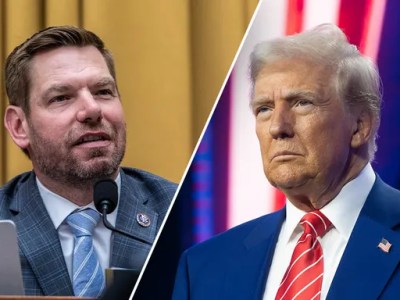 Eric Swalwell says military can be a ‘check’ on Donald Trump to ‘save&nbsp;us’