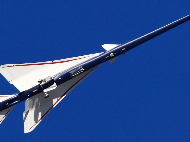 NASA’s ‘quiet’ supersonic jet completes first flight in potential breakthrough for commercial air&nbsp;travel
