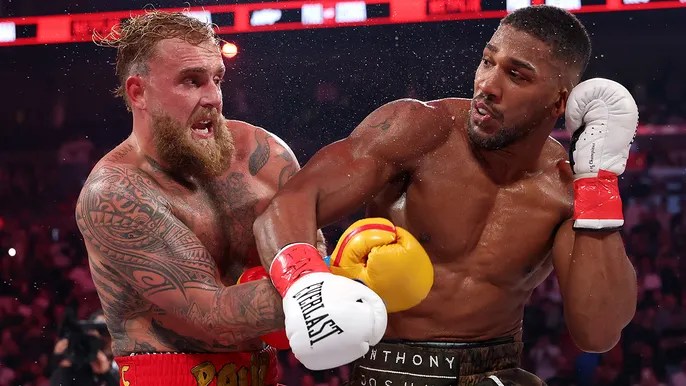 Anthony Joshua knocks out Jake Paul in boxing spectacle