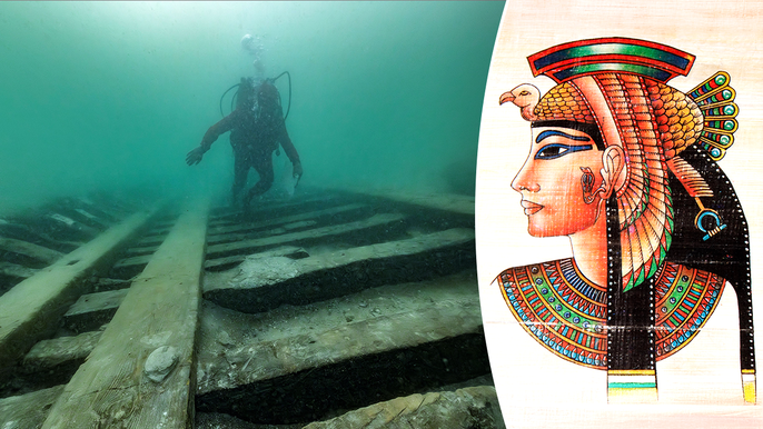 Ancient pleasure boat found near palace ruins tied to history’s most controversial&nbsp;queen