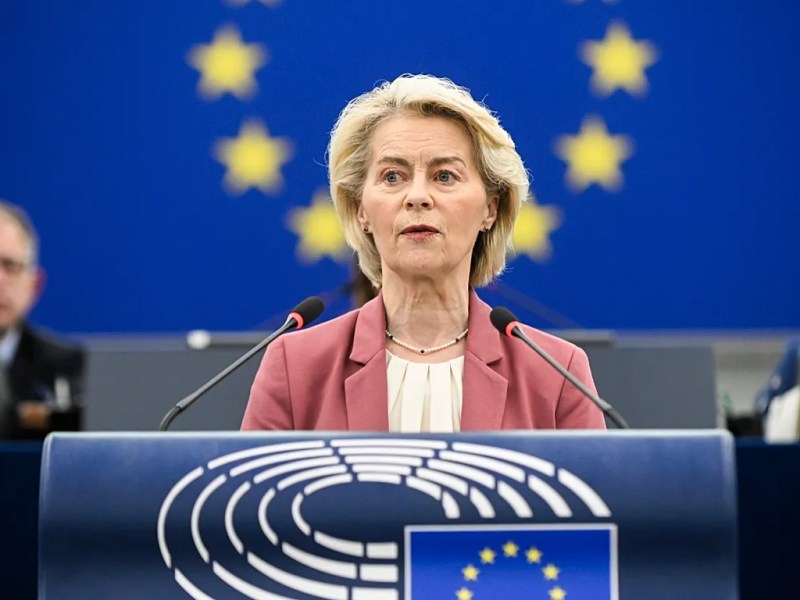 Romanian maritime drone explosion demonstrates Russian threat is increasing, von der Leyen&nbsp;says